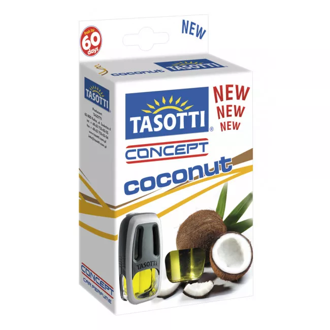 Ароматизатор рідкий TASOTTI "Concept" Coconut 8мл (110091)