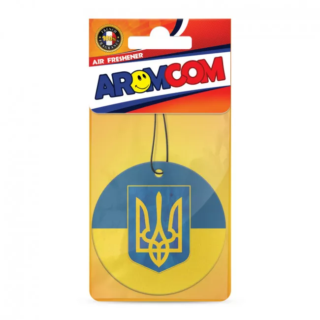 Ароматизатор AROMCOM Флаг UA 2 brise marine (003919)