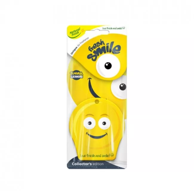531390 Ароматизатор FRESH SMILE FUNNY LEMON 531390 Ароматизатор FRESH SMILE FUNNY LEMON