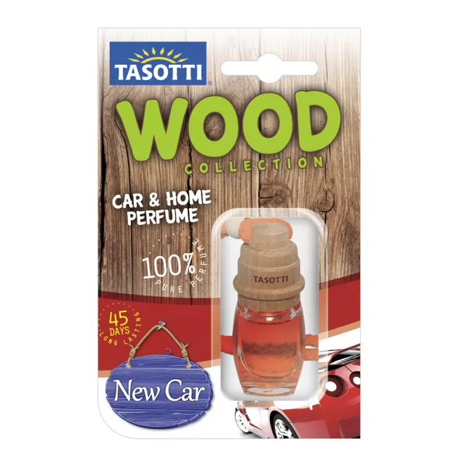 Ароматизатор "пробковий" TASOTTI "Wood" New Car 7 мл (110411)