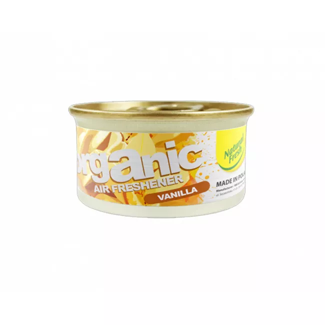 531277 Ароматизатор Organic Can PURE Vanilla 42 g (дерево в металевій баночці)