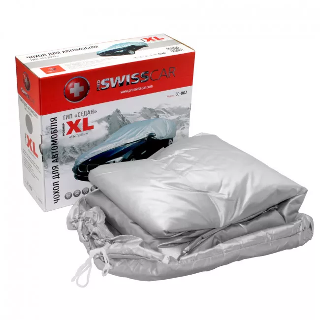 Тент автомобильный PROSWISSCAR (разм. XL) 483х178х119cm (001343)