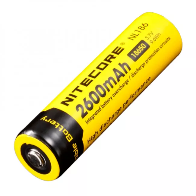 Аккумулятор 18650 (2600mAh) Nitecore NL186 (6-1020) Аккумулятор 18650 (2600mAh) Nitecore NL186 (6-1020)