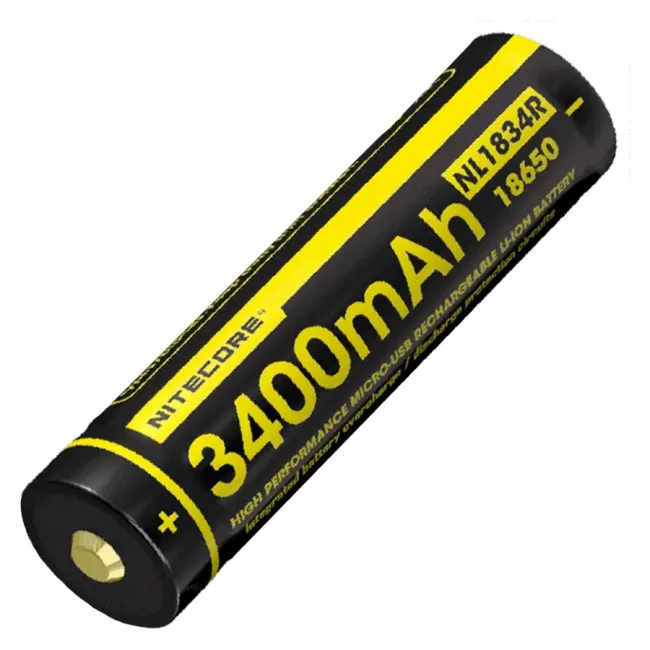 Акумулятор 18650 (3400mAh) Nitecore NL1834R (6-1079-r)
