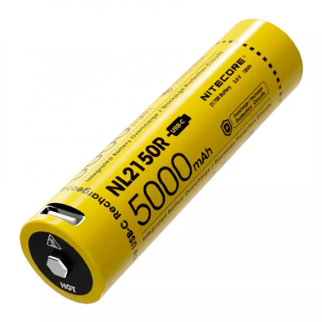 Акумулятор 21700 (5000mAh) Nitecore NL2150R (6-1379_50_R)