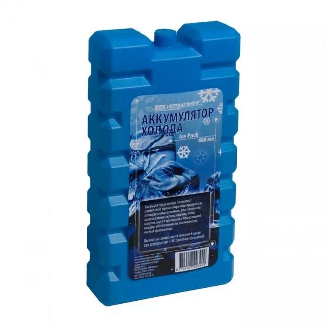 Аккумулятор холода КЕМПІНГ IcePack (0.4кг)  (100-1014)