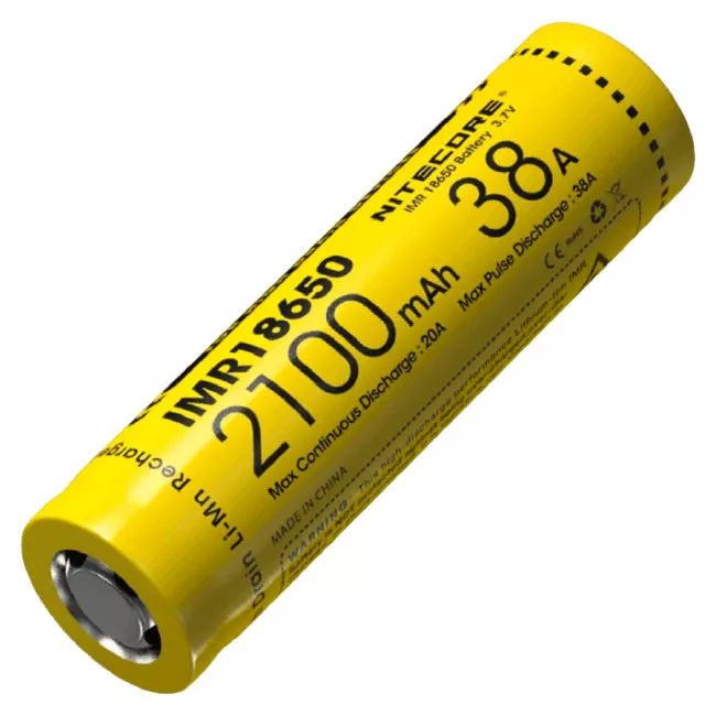 Акумулятор IMR 18650 (2100mAh, 38A) (6-1253) Акумулятор IMR 18650 (2100mAh, 38A) (6-1253)