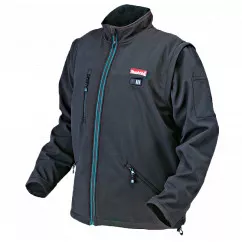 Аккумуляторная куртка с подогревом Makita (DCJ200Z3XL)