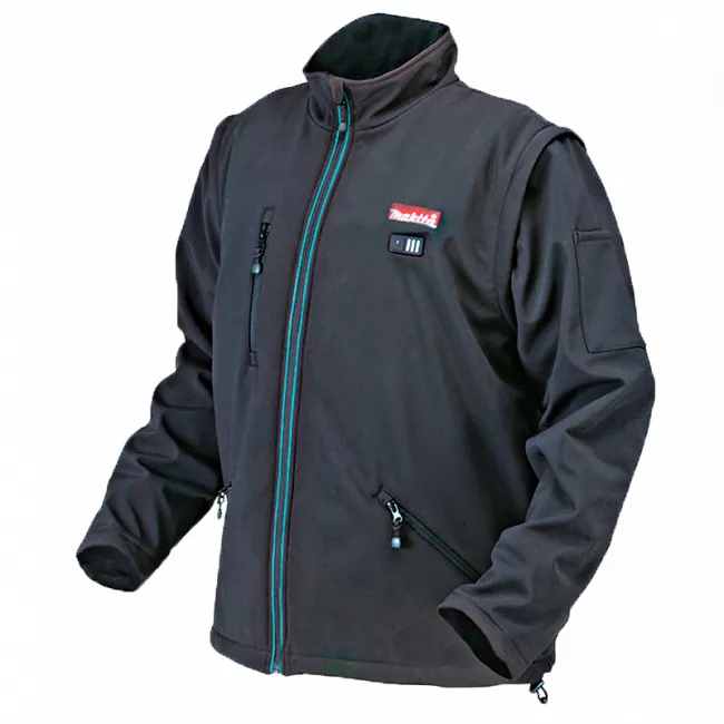 Аккумуляторная куртка с подогревом Makita (DCJ200Z3XL)