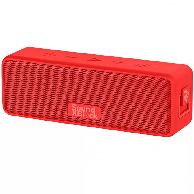 Акустическая система 2E SoundXBlock TWS, MP3, Wireless, Waterproof Red (2E-BSSXBWRD)