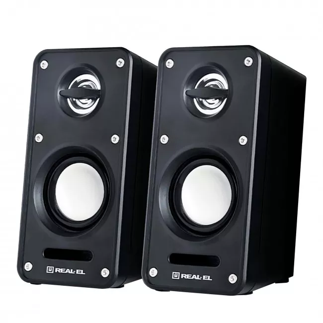Акустическая система REAL-EL 2.0 S-60 Black (EL121100003)