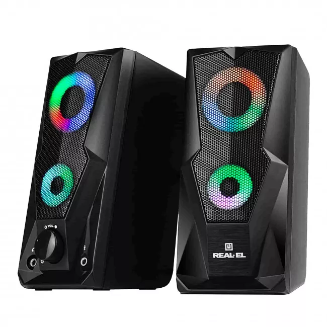 Акустична система REAL-EL S-111 Black (EL121100010)