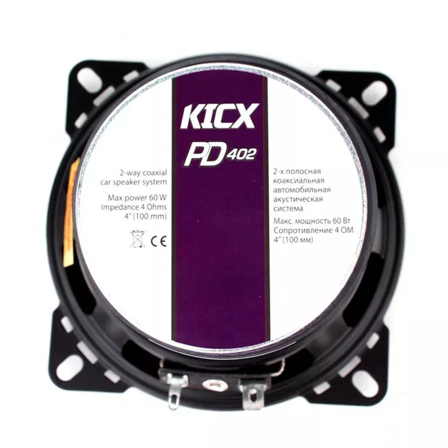 Коаксіальна автоакустика Kicx PD-402 (1297)