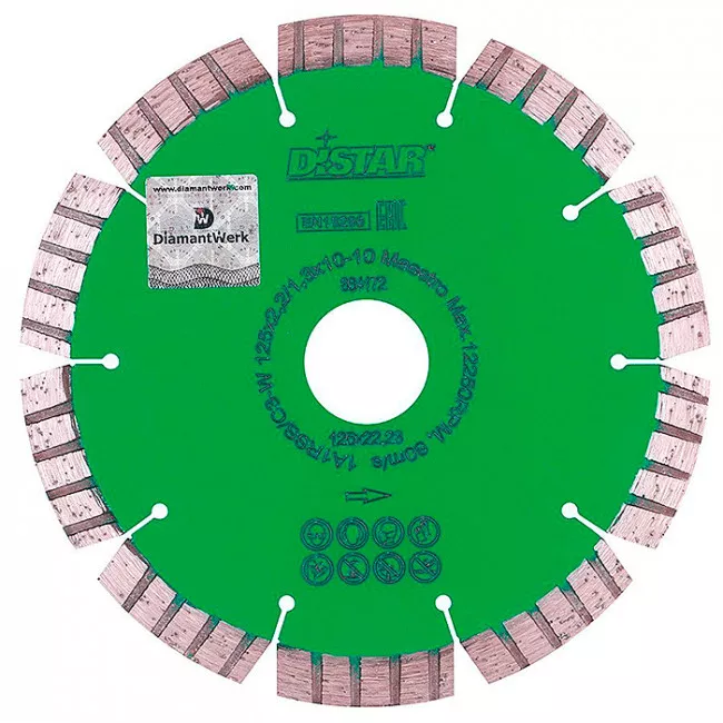 Алмазный диск Di-star 125x2,2/1,3x22,23-10-ARPS камень (12315051010) Алмазный диск Di-star 125x2,2/1,3x22,23-10-ARPS камень (12315051010)