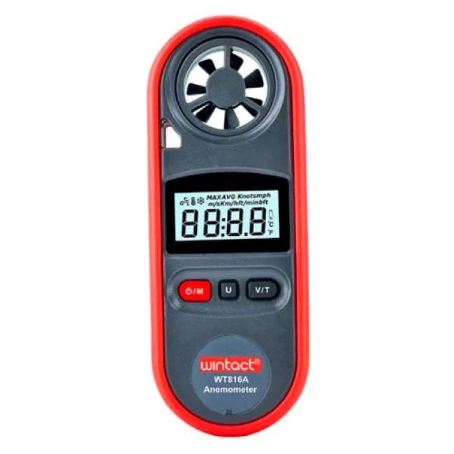 Анемометр крильчатий WINTACT (0,7-30 м/с) (WT816A)