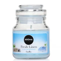Арома свеча Aroma Home Candle Свежая белизна (928730)