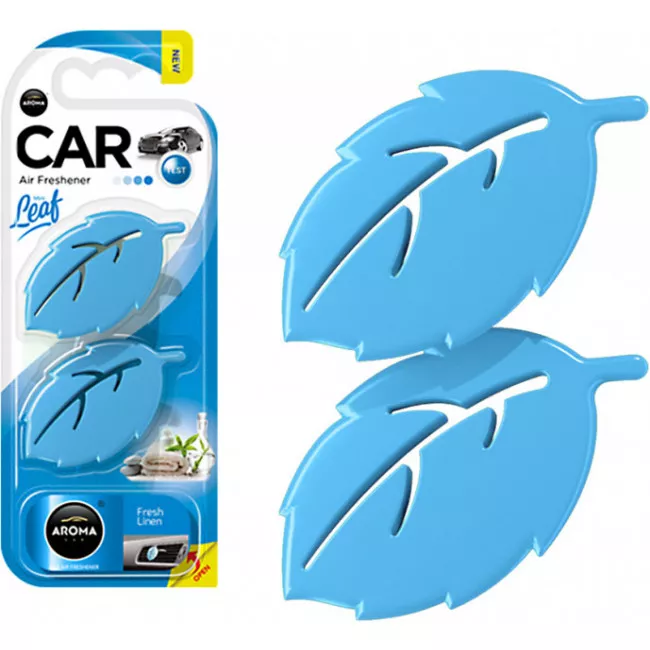 Ароматизатор Aroma Car Leaf Mini 2x3D Свіжа білизна (831327) Ароматизатор Aroma Car Leaf Mini 2x3D Свіжа білизна (831327)