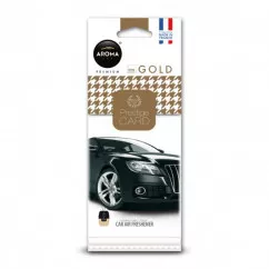 Ароматизатор Aroma Car Prestige Card gold (926668)