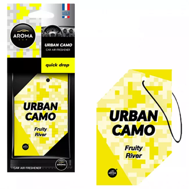 Ароматизатор AROMA CAR Urban Camo фруктовая река (831648) Ароматизатор AROMA CAR Urban Camo фруктовая река (831648)