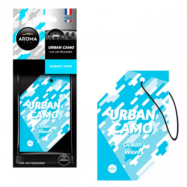 Ароматизатор AROMA CAR Urban Camo океанская волна (831662)
