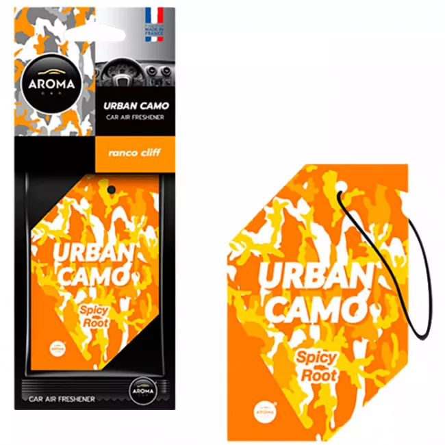 Ароматизатор AROMA CAR Urban Camo пряный корень (831686) Ароматизатор AROMA CAR Urban Camo пряный корень (831686)