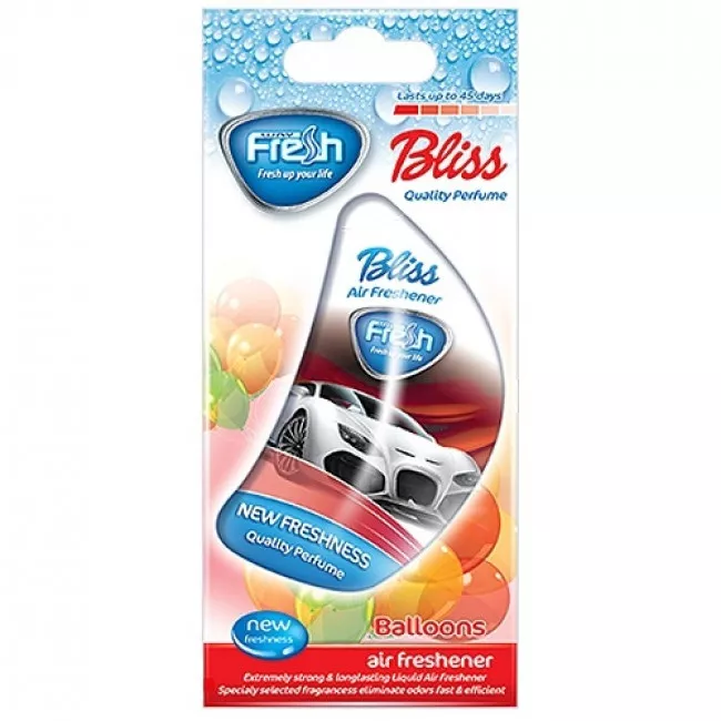 Ароматизатор жидкий FRESH WAY "AutoBliss" Bubble Gum 8мл (40751618/817760)