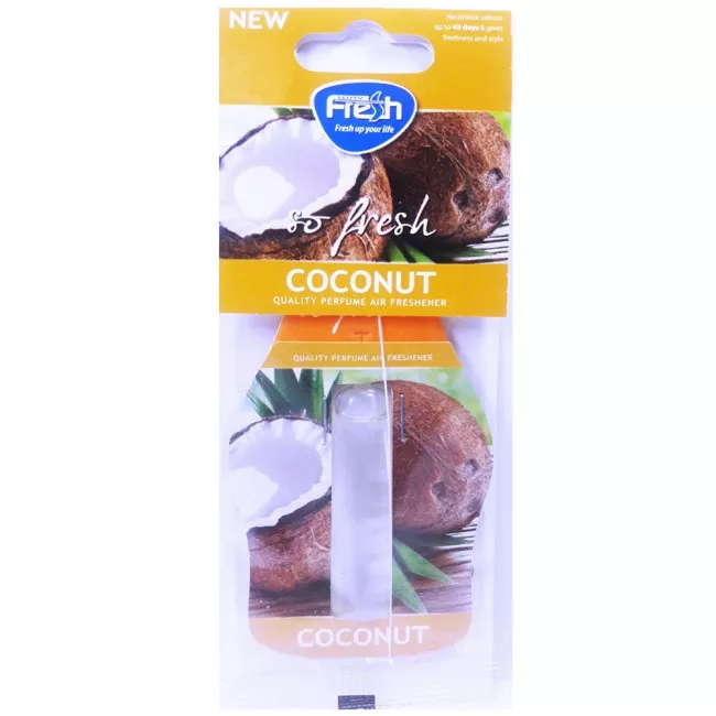 Ароматизатор жидкий FRESH WAY "So Fresh Ampule" Coconut 4,5мл (40751603/817456) Ароматизатор жидкий FRESH WAY "So Fresh Ampule" Coconut 4,5мл (40751603/817456)
