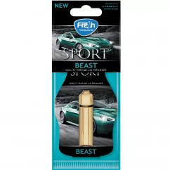 Ароматизатор рідкий FRESH WAY "Sport Ampule" Beast 4,5 мл (40751596/817128)