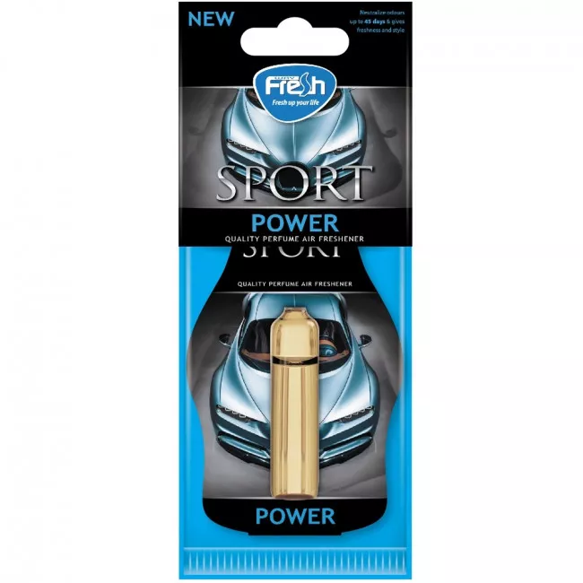 Ароматизатор рідкий FRESH WAY "Sport Ampule" Power 4,5мл (40751599/817159) Ароматизатор рідкий FRESH WAY "Sport Ampule" Power 4,5мл (40751599/817159)