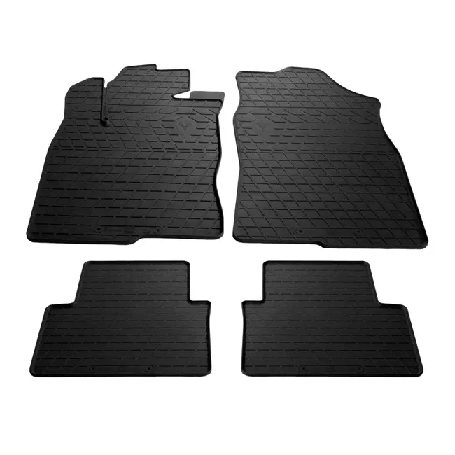Автоковрики Stingray HONDA Civic (4d/5d) 17- (design 2016) 4шт чорні (1008134)