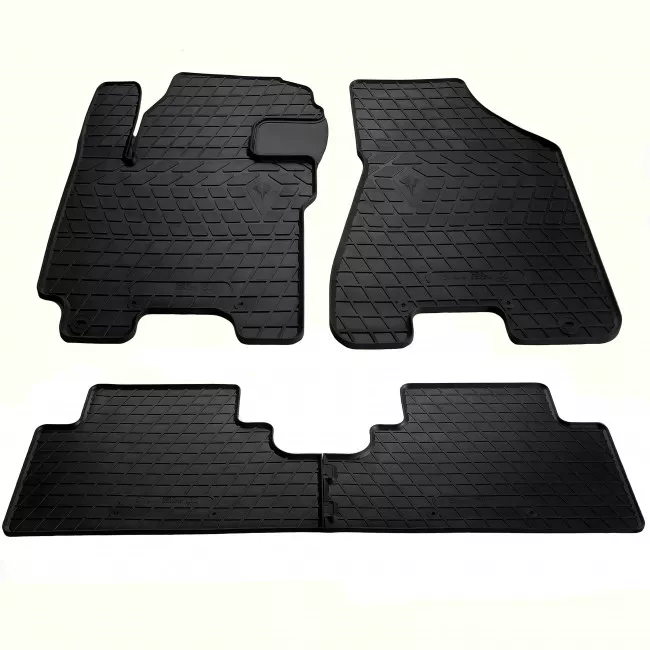 Автоковрики Stingray HYUNDAI Tucson 04-/KIA Sportage 05-(design 2016) 4шт черные (1009224)