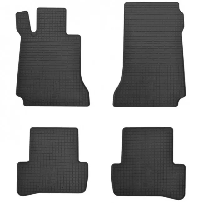 Автоковрики Stingray MERCEDES BENZ W204 C 07 4шт черные (1012144)