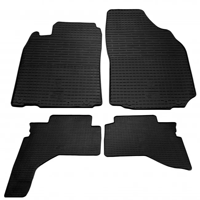 Автоковрики Stingray MITSUBISHI Pajero Sport I 96 4шт черные (1013064)