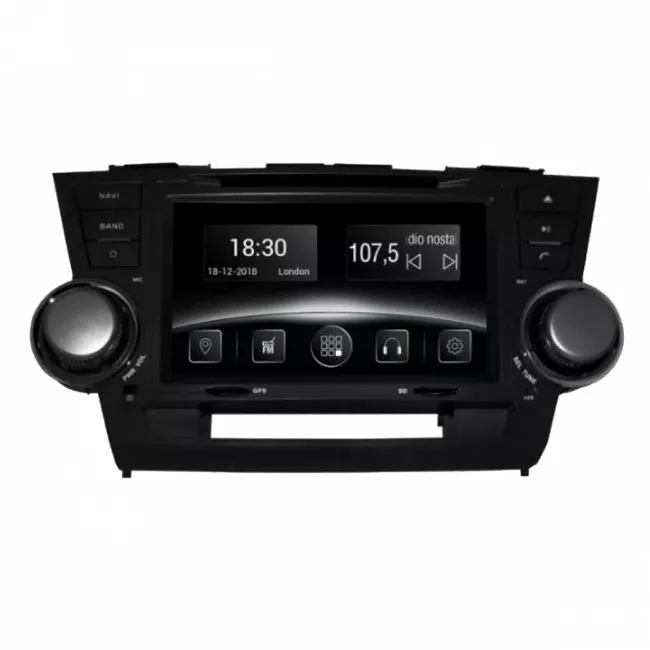 Gazer CM7012-XU40 Мультимедійна автомобільна система для Toyota Highlander XU40 2008-2015 Gazer CM7012-XU40 Мультимедійна автомобільна система для Toyota Highlander XU40 2008-2015