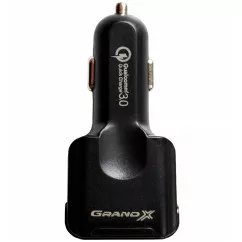 Автомобильное зарядное устройство Grand-X CH09BM QС3.0 (1хUSB3.1, 4хUSB3.1)