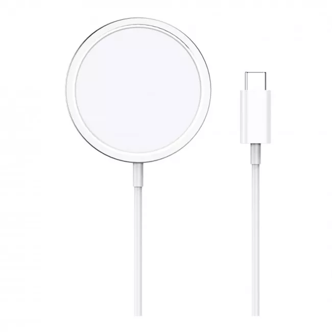 Беспроводное зарядное устройство СolorWay MagSafe Charger White (CW-CHW27Q-WT) Беспроводное зарядное устройство СolorWay MagSafe Charger White (CW-CHW27Q-WT)