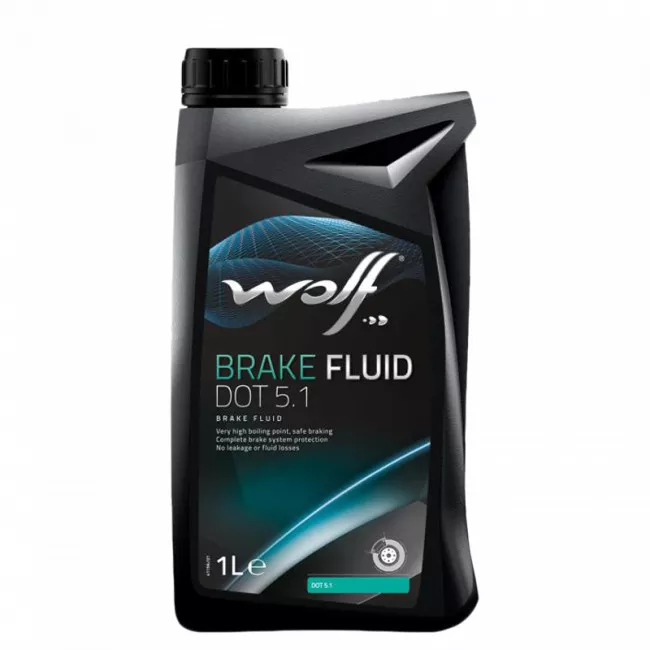 Тормозная жидкость Wolf Oil Brake Fluid DOT 5.1 1л