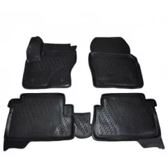 CARFRD00009k Килимки 3D в салон FORD Kuga, 2013->, 4 шт. (поліуретан)