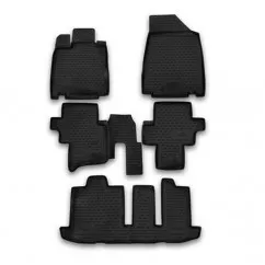 CARNIS00037 Килимки в салон NISSAN Pathfinder, 2014 -> 5 шт. (поліуретан)