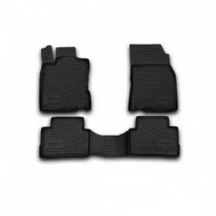 CARNIS00041 Коврики в салон NISSAN Qashqai, 2014-> 4 шт. (полиуретан)