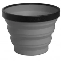 Чашка складна Sea to Summit X-Cup (0,25л), сіра (89-1011-grey)