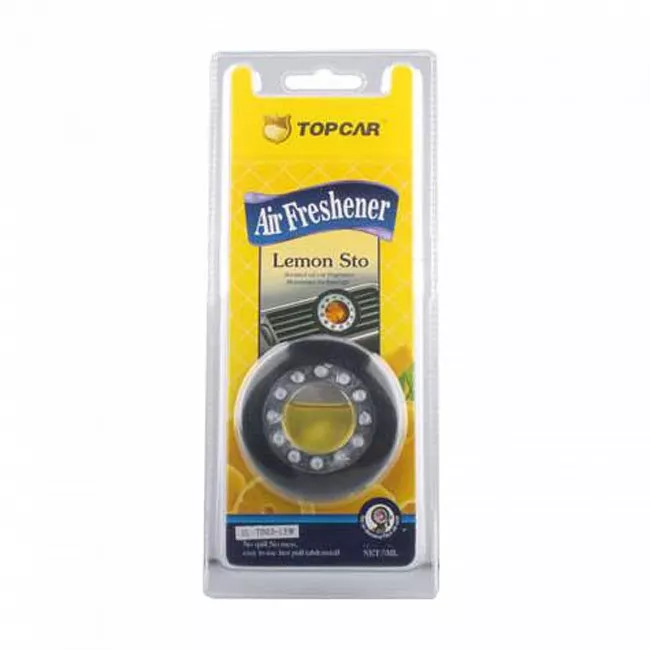 Ароматизатор TOPCAR AIR FRESH лимон 5 мл (DL-T003-LEM) Ароматизатор TOPCAR AIR FRESH лимон 5 мл (DL-T003-LEM)