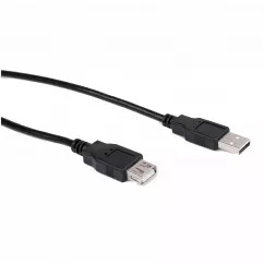 Дата кабель Vinga USB 2.0 AM/AF 3.0m (USBAMAF02-3.0)