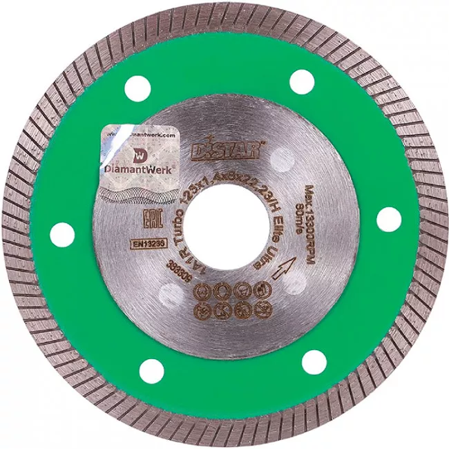 Диск алмазный Di-star по граниту Elite Ultra 125x1,4x8x22,23 (10115024010) Диск алмазный Di-star по граниту Elite Ultra 125x1,4x8x22,23 (10115024010)