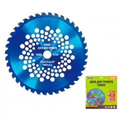 Диск для триммера MASTER TOOL "SHARK" 255*25.4*40Т с победитовой напайкой (19-2001)