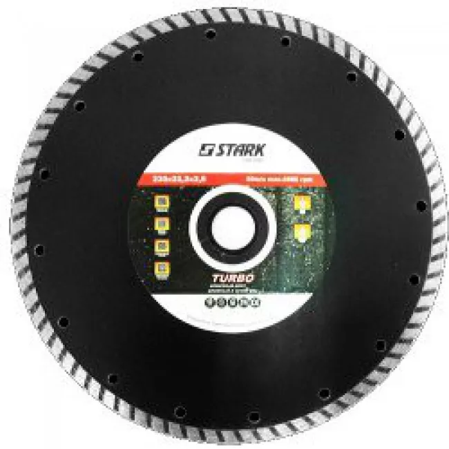 Диск отрезной по бетону Stark RL Turbo 125 мм (12522224-TDW)
