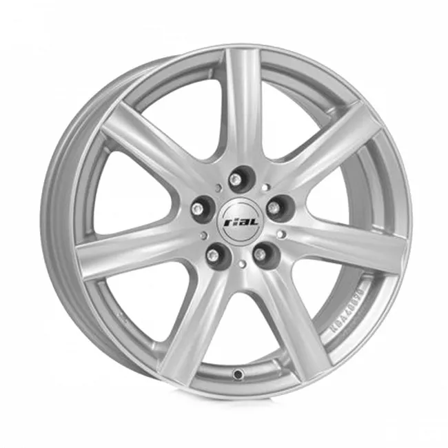 Диск Rial Davos R16 W7 PCD5x114,3 ET48 DIA70,1 (polar-silver)