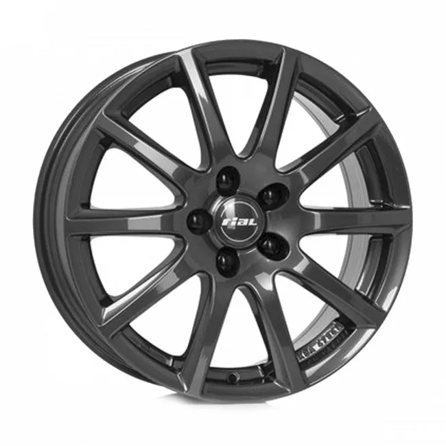 Диск Rial Milano R18 W7,5 PCD5x108 ET45 DIA70,1 (titanium)