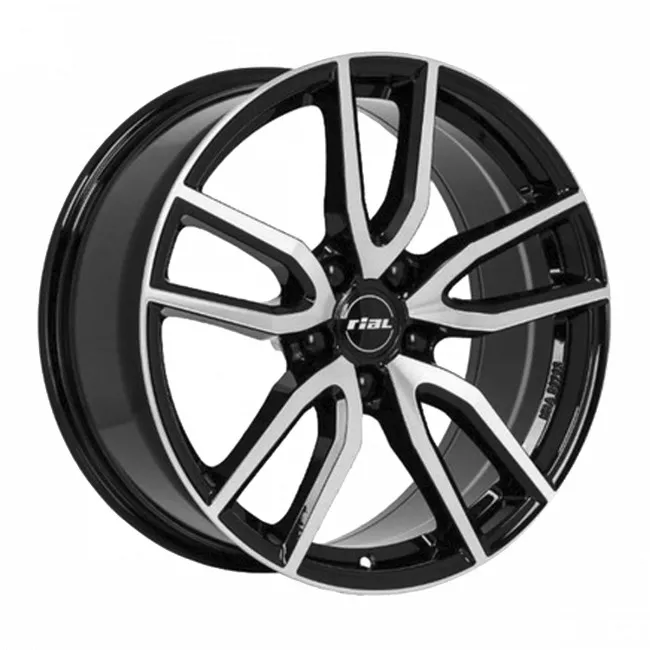 Диск Rial Torino R17 W7,5 PCD5x108 ET48 DIA70,1 (diamond-black front polished)