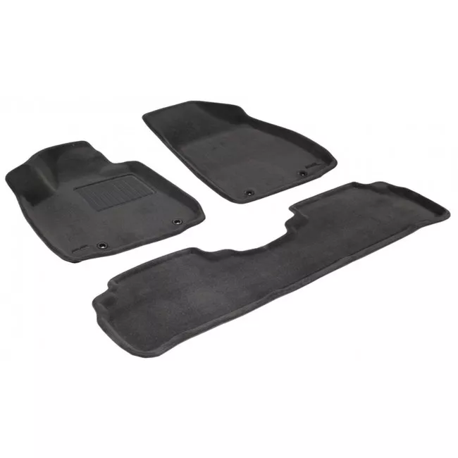 Двошарові килимки Sotra 3D Premium 12mm Grey для Lexus RX270/350/450H 2012-2015 (3D LLX0260-PP-GR)